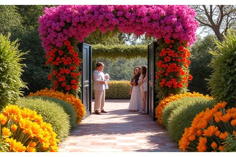 Boda de verano con colores vibrantes y decoración al aire libre